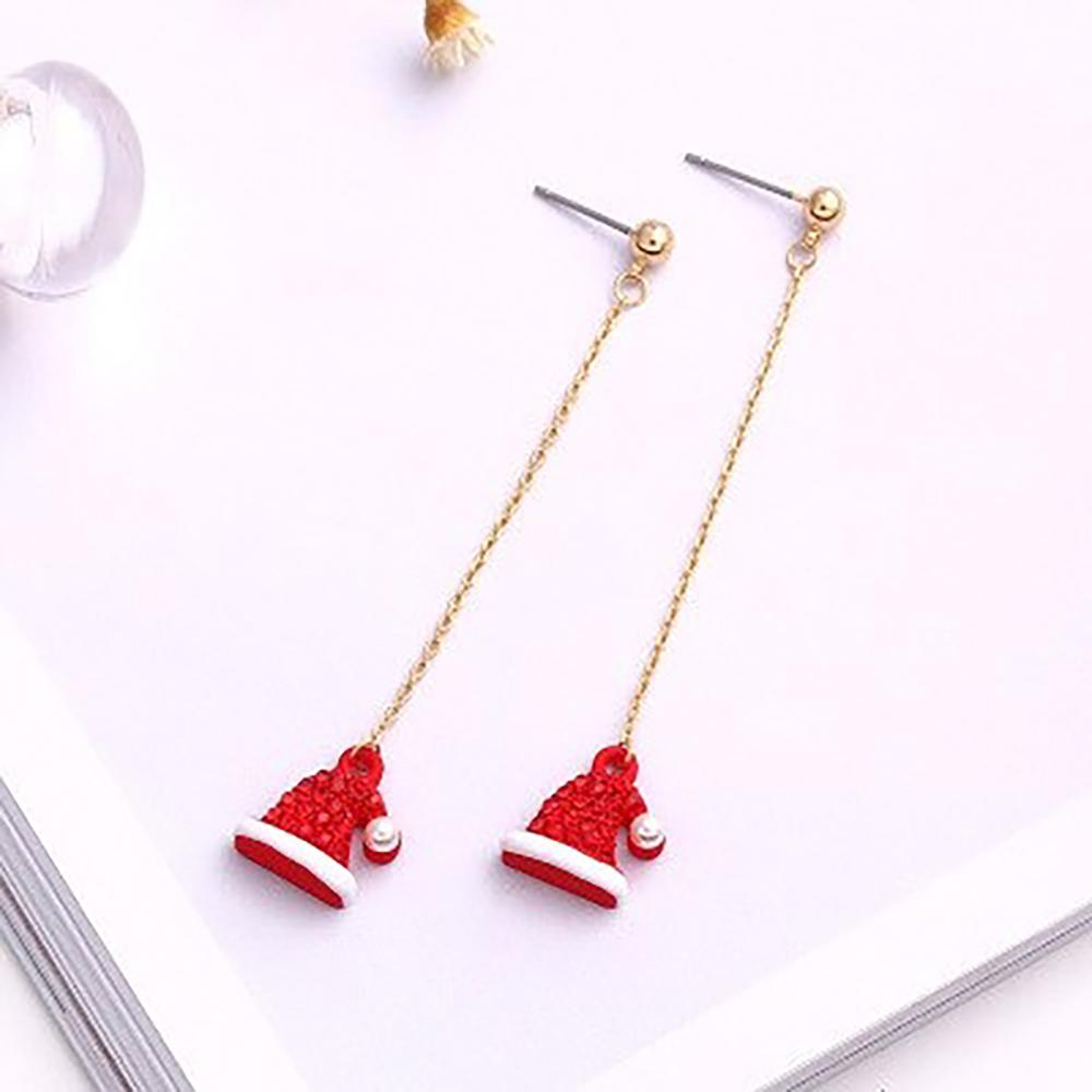 Wunderschöne weihnachtliche Modeohrringe