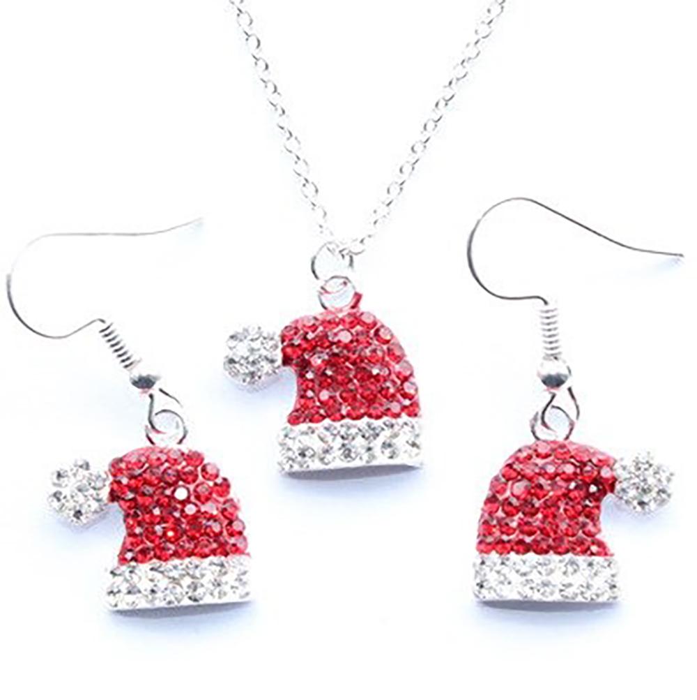 Wunderschöne weihnachtliche Modeohrringe