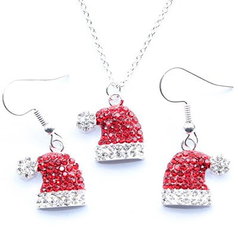 Wunderschöne weihnachtliche Modeohrringe