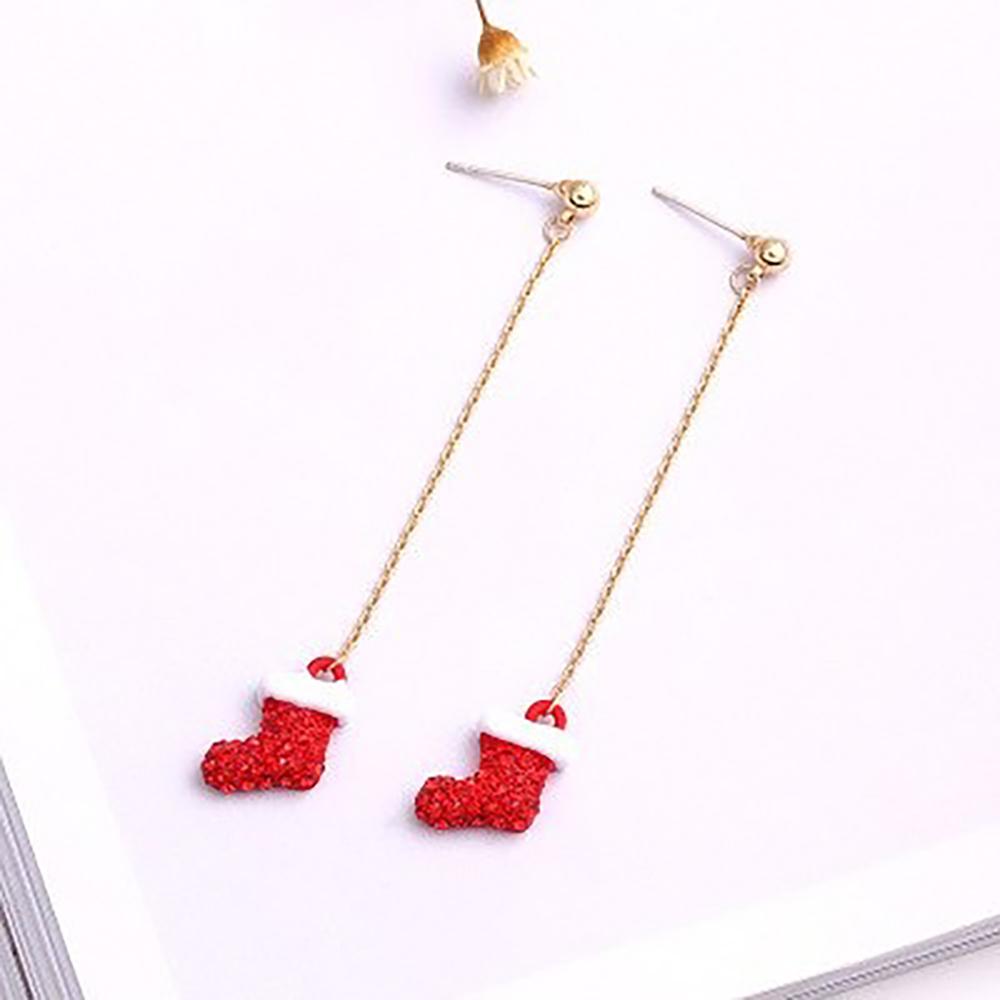 Wunderschöne weihnachtliche Modeohrringe