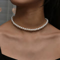 Luxuriöses Perlen-Halsband – elegante Halskette für Hochzeiten und formelle Anlässe