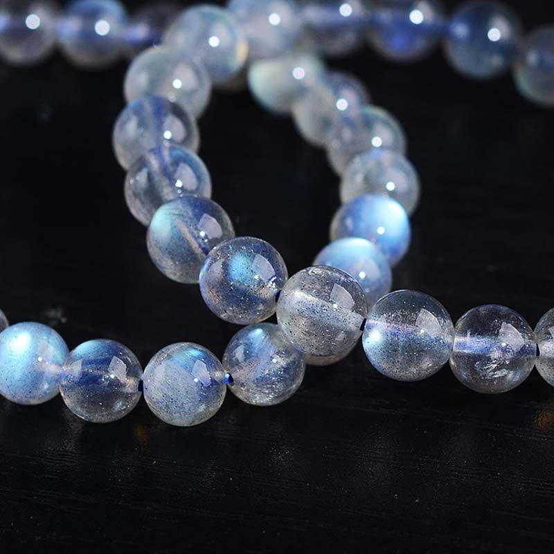 Carmiora Armband mit natürlichen Mondstein-Heilperlen