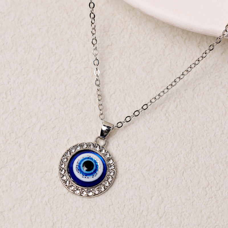 Carmiora Evil Eye Schutz hält böse Geister fern. Halsketten-Anhänger