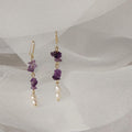 Amethyst Ohrringe - Rosmarin