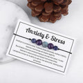 Amethyst Stein Seil Armband