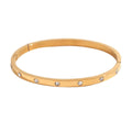 Armband mit gepunkteter, funkelnder Schnalle