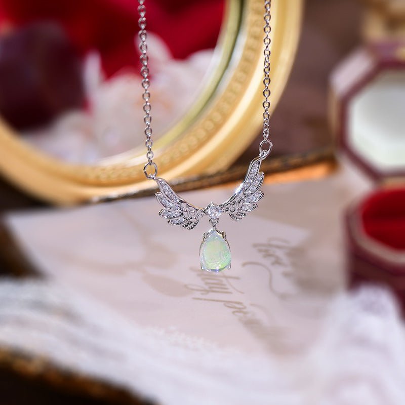 Engelsflügel Halskette