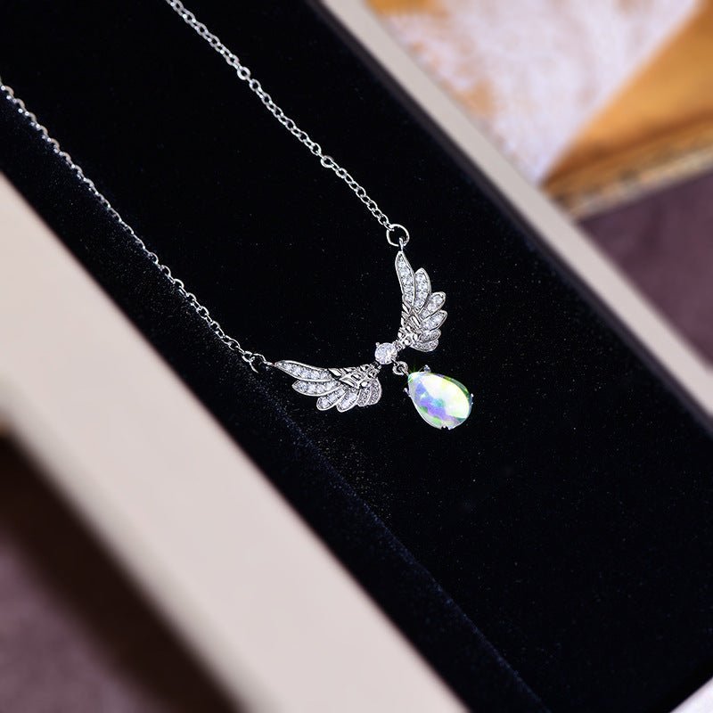 Engelsflügel Halskette