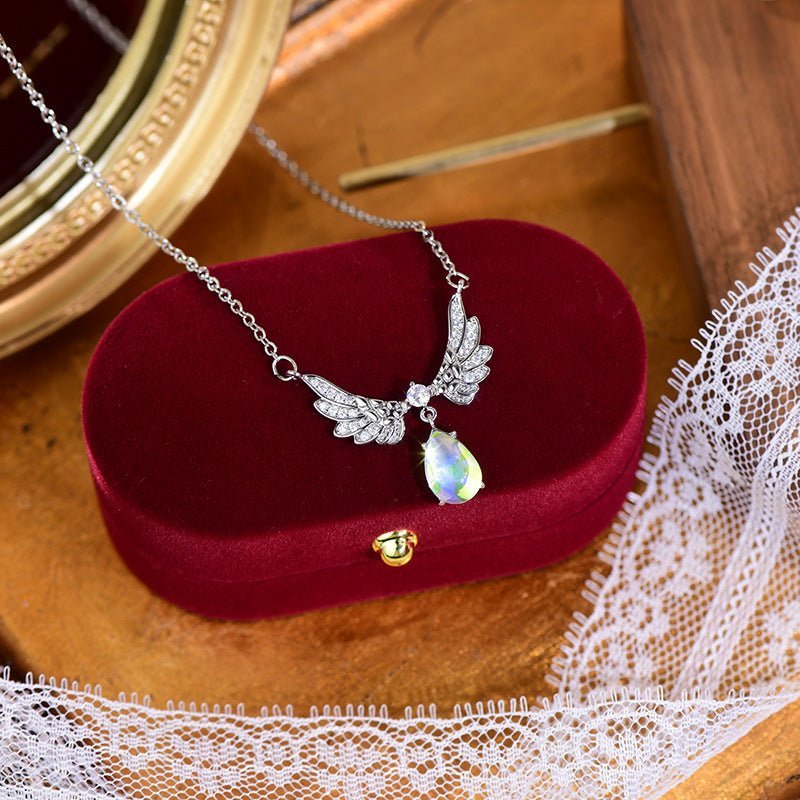 Engelsflügel Halskette