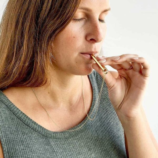 Anti-Angst-Atemhalskette