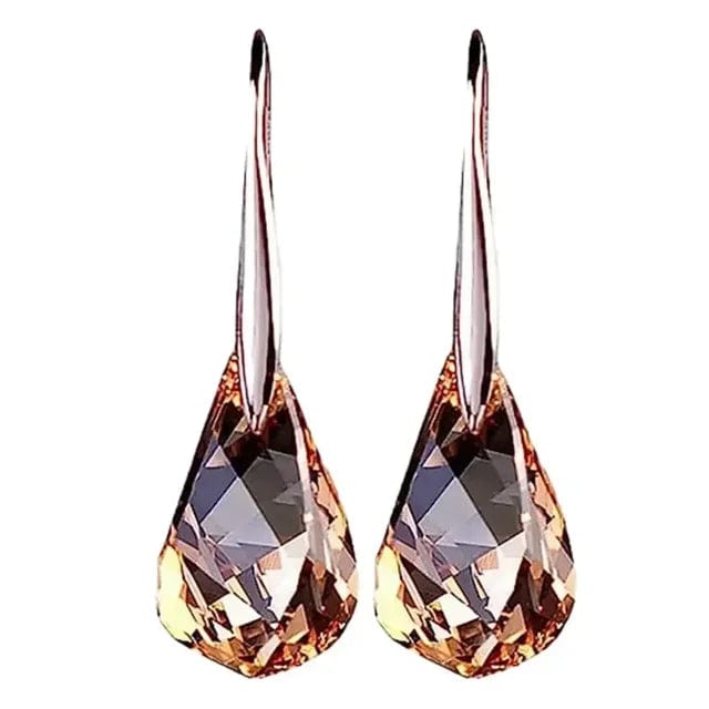 Angst Kristall Ohrringe