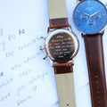 Architekt Motivator - Herrenuhr mit Handschriftgravur