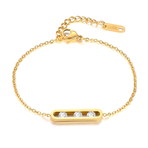 3Diamant-Armband