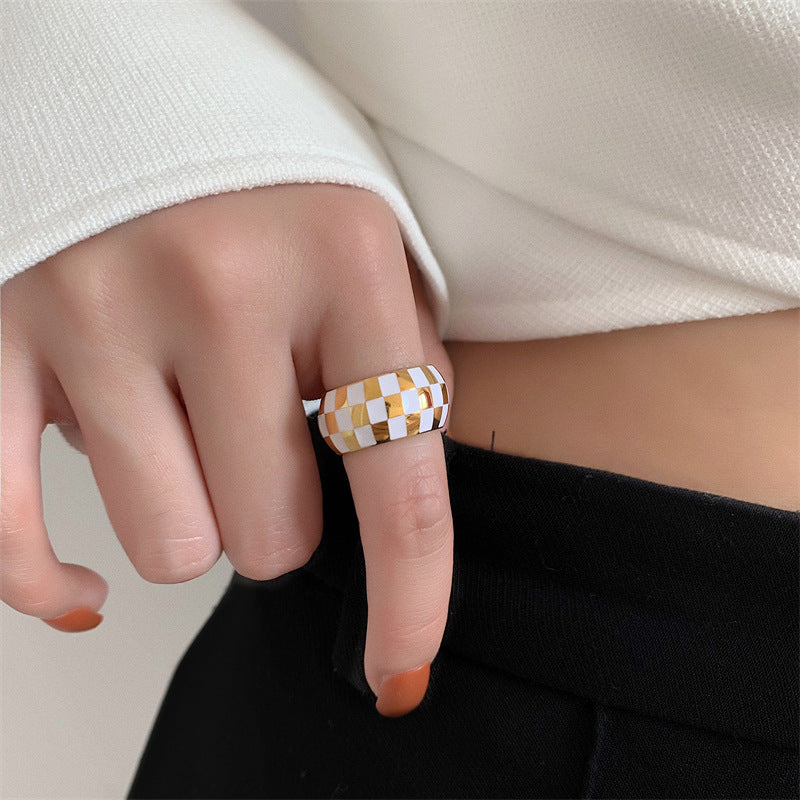 Ring aus Sterlingsilber