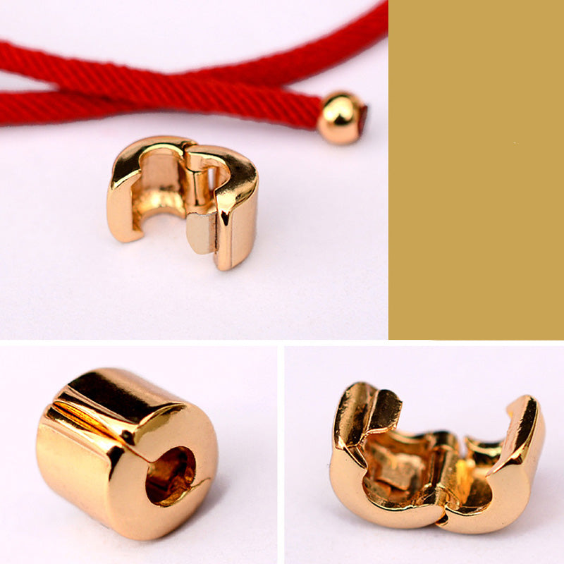 Carmiora 24K vergoldetes PiXiu Luck Red String Armband
