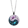Carmiora Yin Yang Kette Balance Halskette Anhänger