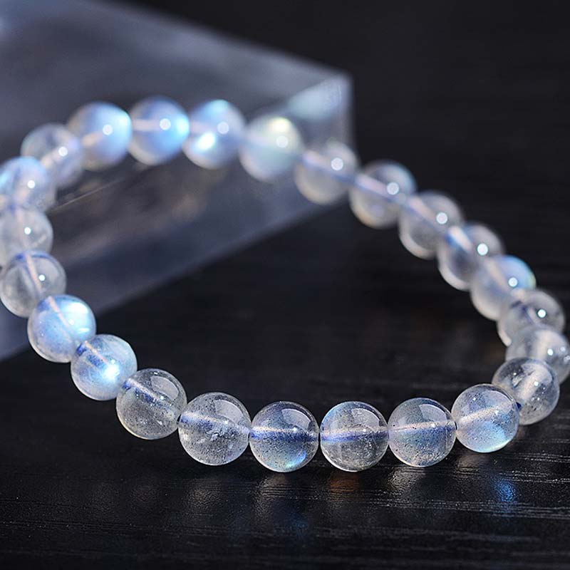 Carmiora Armband mit natürlichen Mondstein-Heilperlen