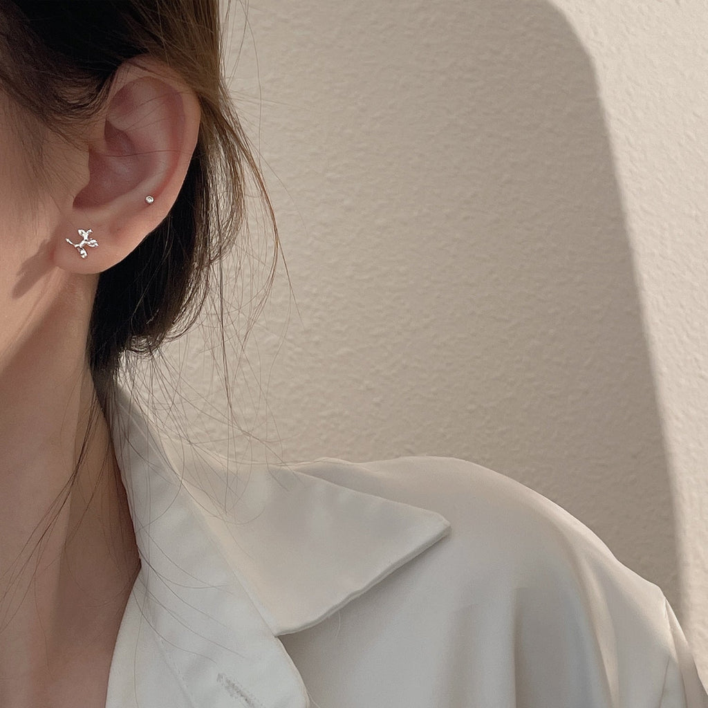 Ohrstecker „Balloon Dog“ (massives Silber)