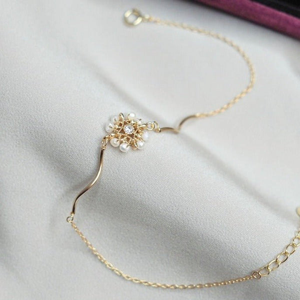 Barockarmband - Eliana (massives Silber)