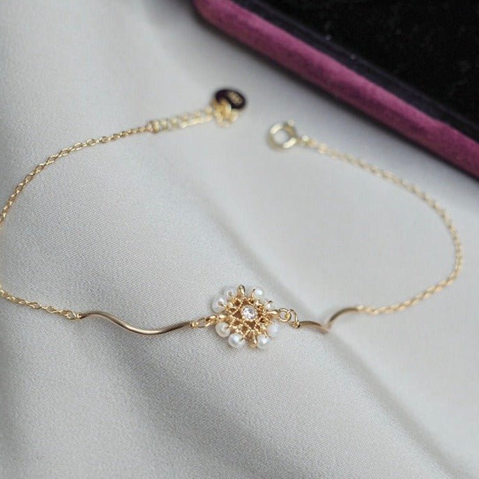 Barockarmband - Eliana (massives Silber)