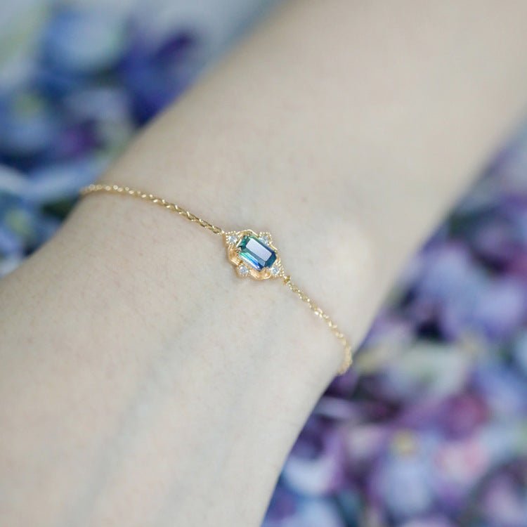 Barockarmband - Nancy (massives Silber)