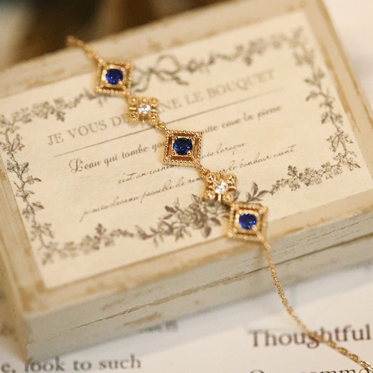 Barockarmband - Sherry (massives Silber) - 3 Farben