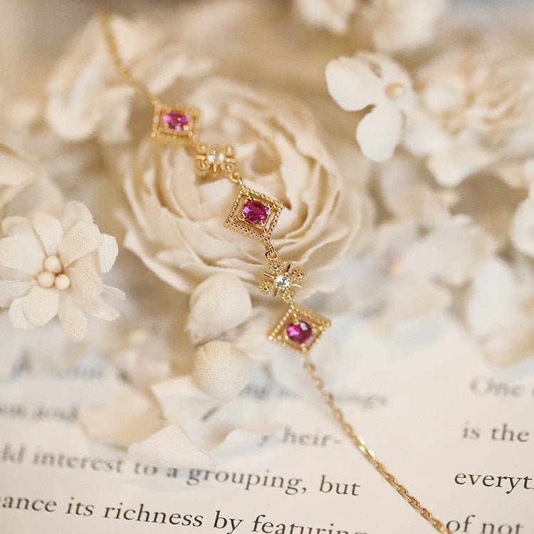 Barockarmband - Sherry (massives Silber) - 3 Farben