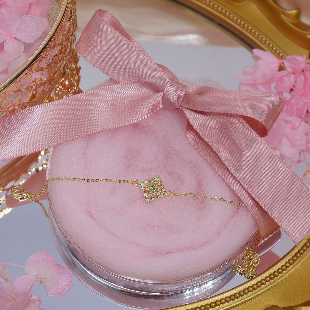 Barockarmband (massives Silber)