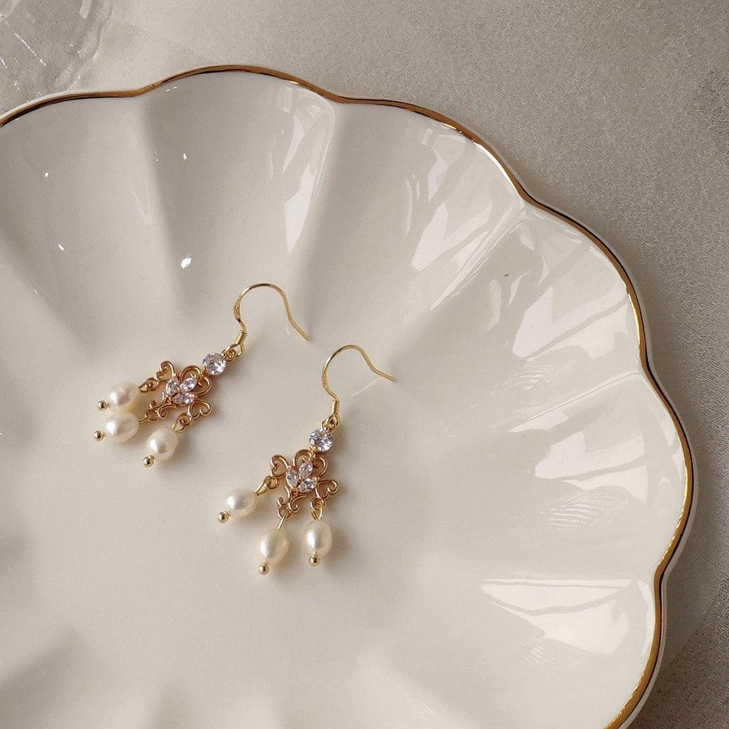 Barocke Ohrringe (2 Farben) - Melanie