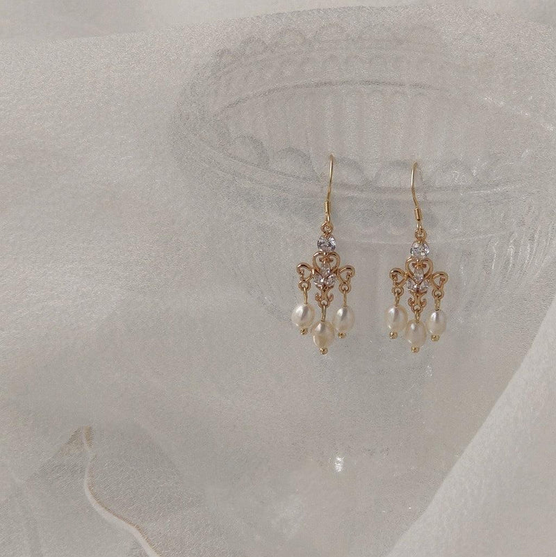 Barocke Ohrringe (2 Farben) - Melanie