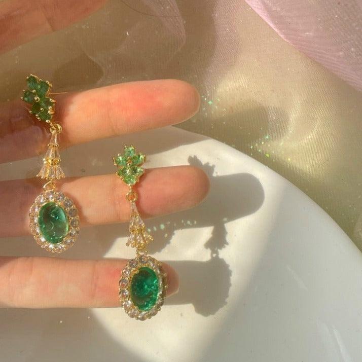 Barocke Ohrringe - Giada (3 Stile)