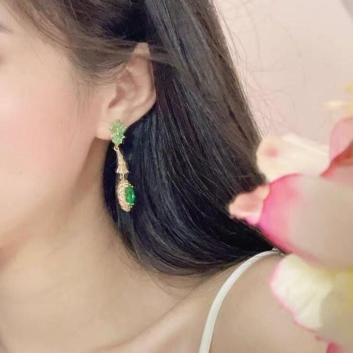 Barocke Ohrringe - Giada (3 Stile)