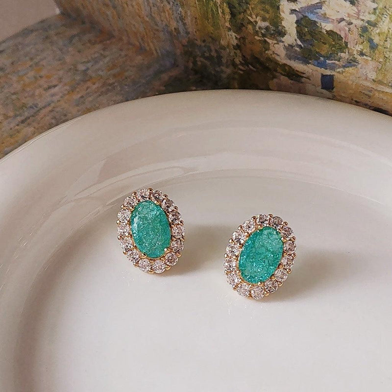 Barocke Ohrringe - Giada (3 Stile)