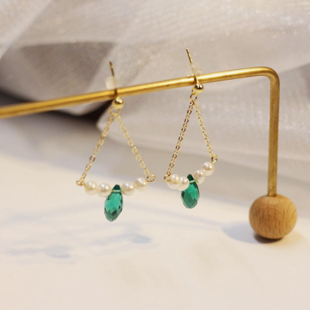 Barock Ohrringe - Efeu