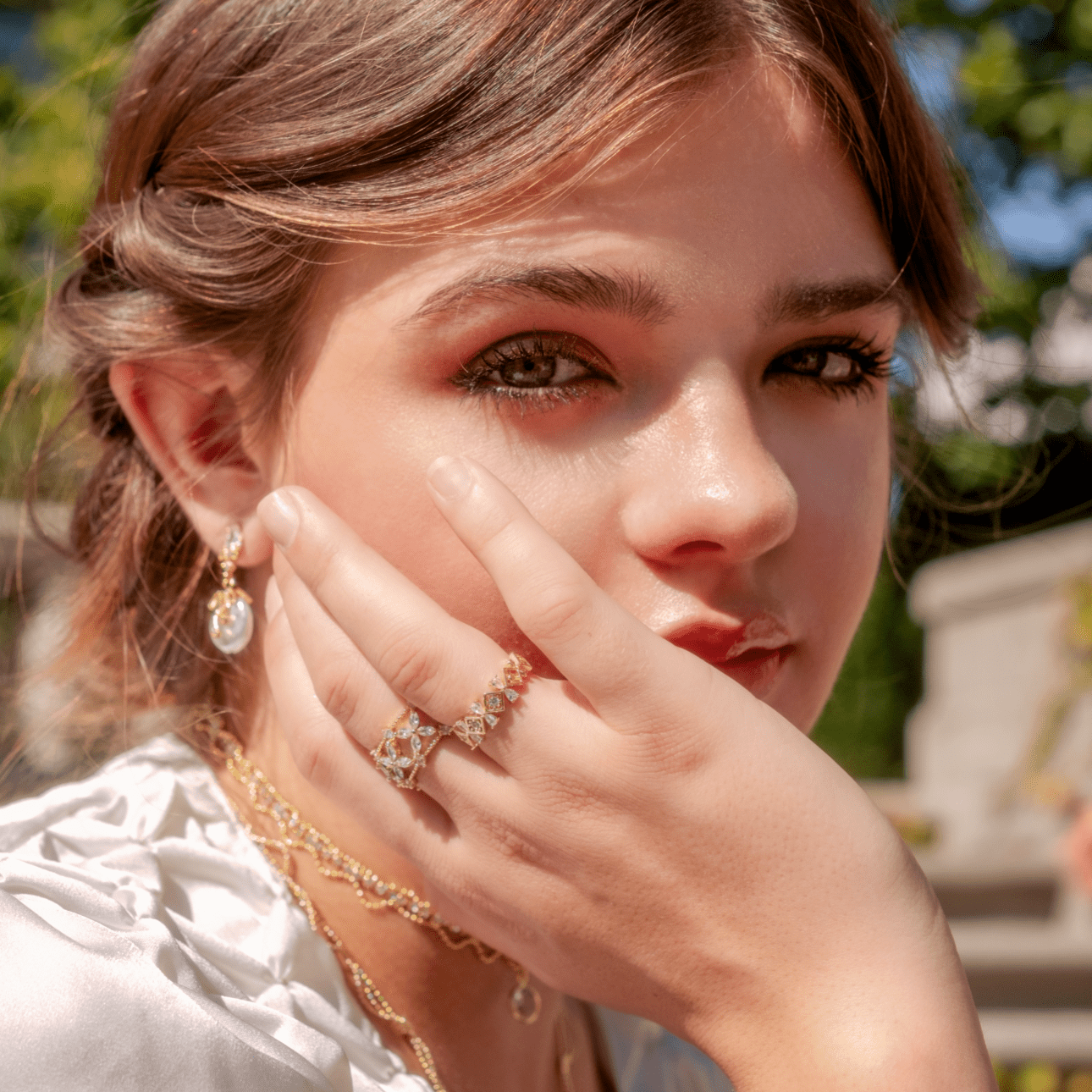 Barocke Ohrringe - Maggie