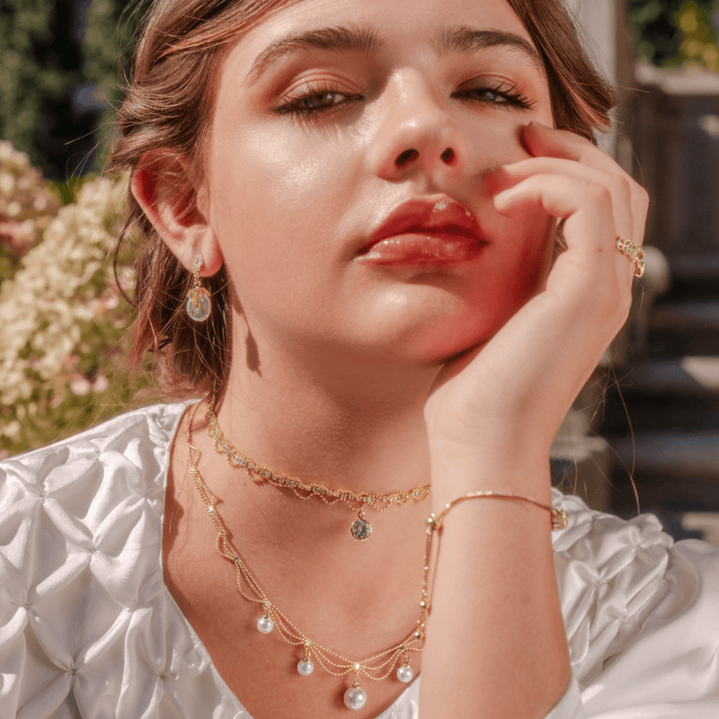 Barocke Ohrringe - Maggie