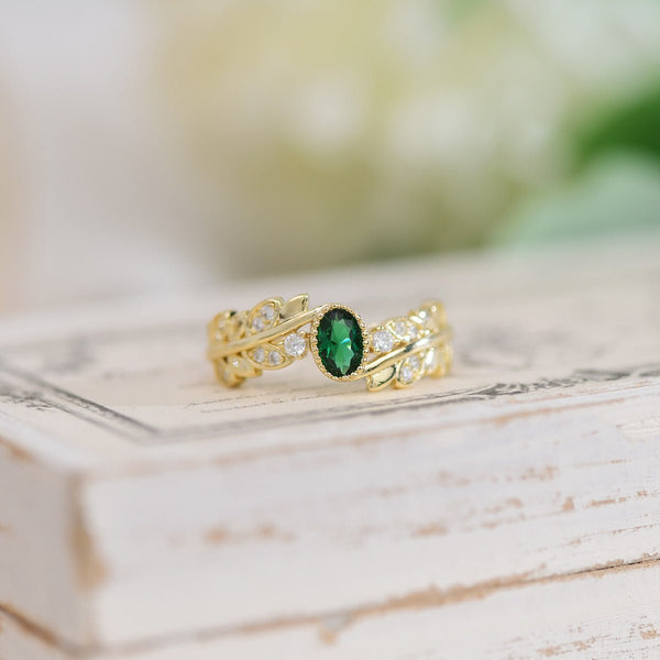 Barocker Smaragdring - Taryn