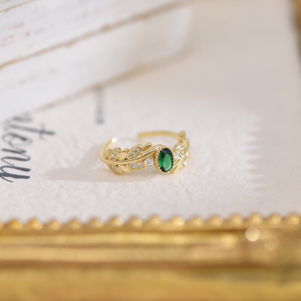 Barocker Smaragdring - Taryn