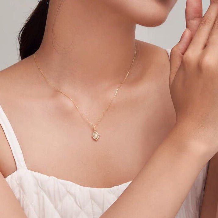 Barocke Halskette – Sonia (massives Silber)