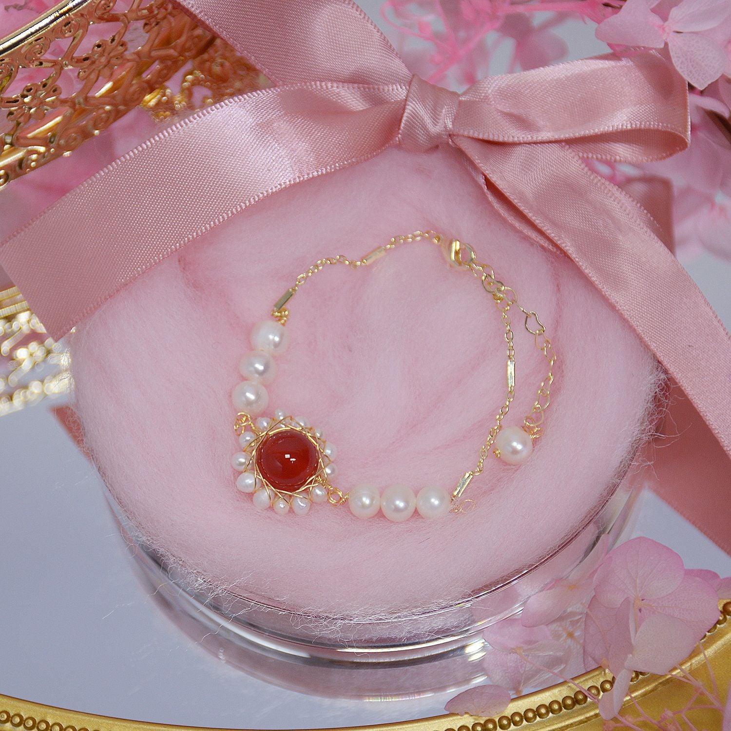 Armband mit Barockperlen