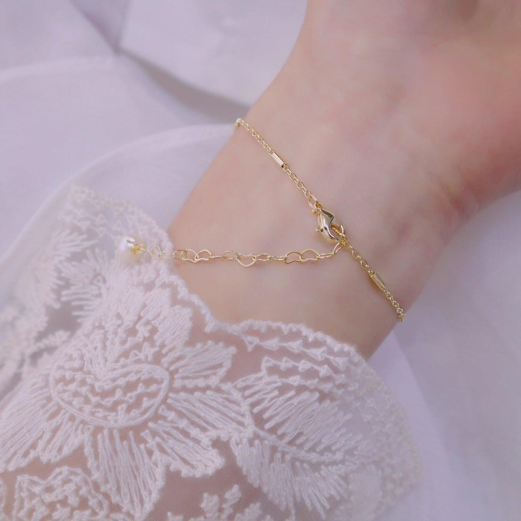 Armband mit Barockperlen