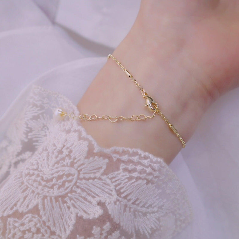 Armband mit Barockperlen