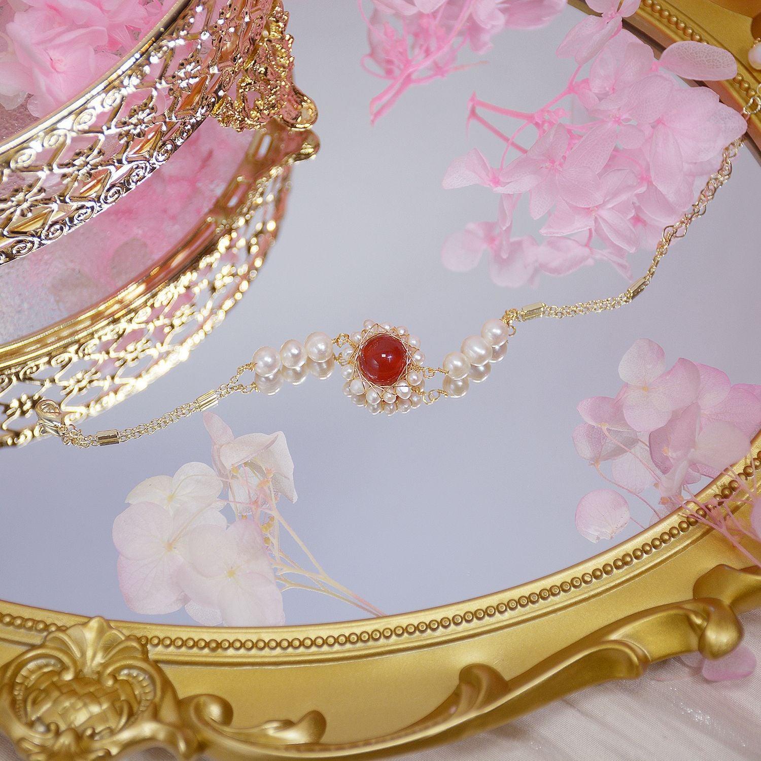 Armband mit Barockperlen