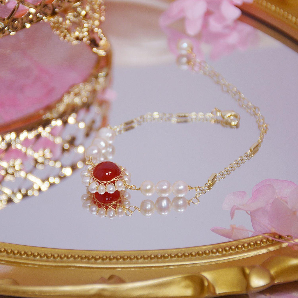 Armband mit Barockperlen