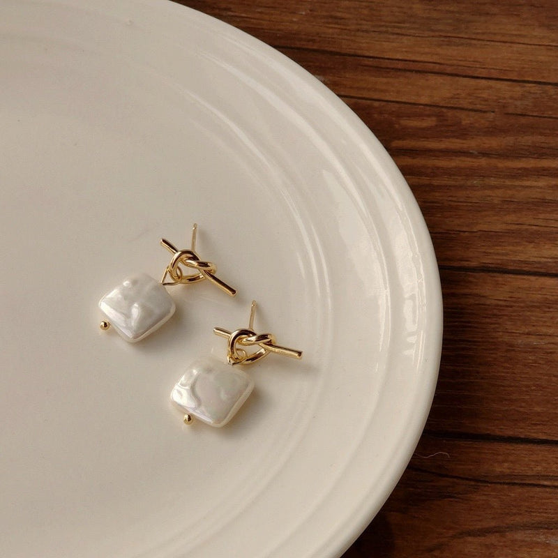 Barocke Perlenohrringe