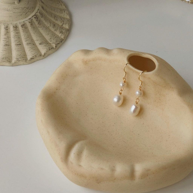 Barocke Perlenohrringe - Iona