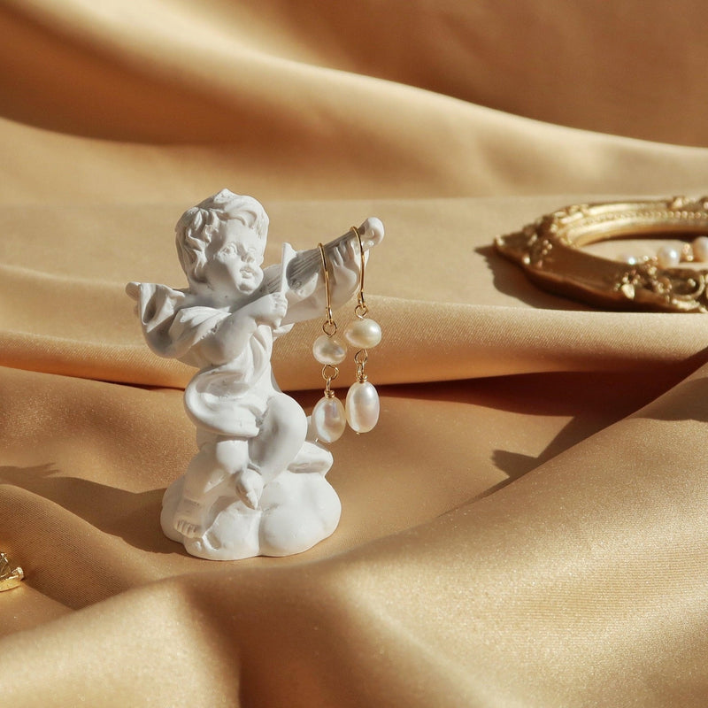 Barocke Perlenohrringe - Iona