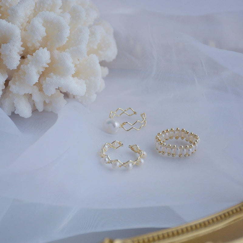 Barockperlenring (3 Stile)