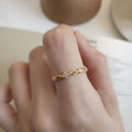 Barockring - Judith (massives Silber)