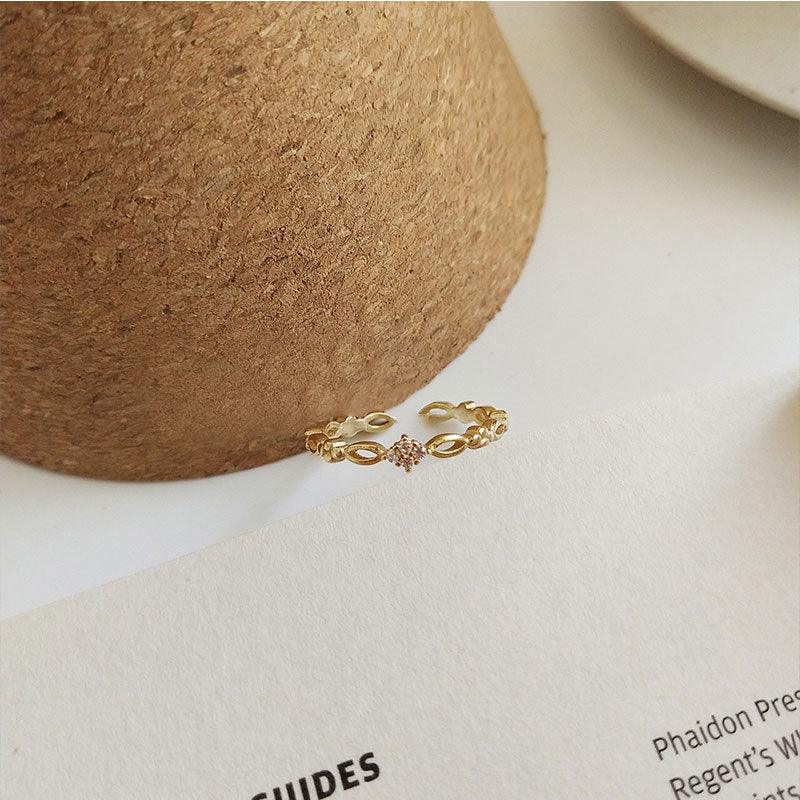 Barockring - Judith (massives Silber)